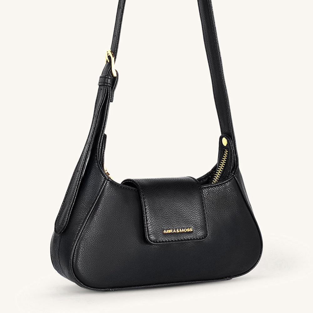 Wise Mira & Moss Graciela Petite Shoulder Bag - Black