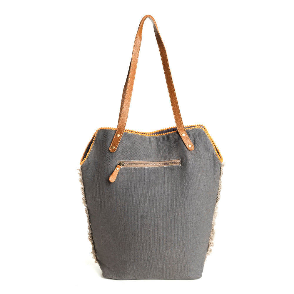 Maiden, Mother, Wise Golden Rise Paisley Tote Bag